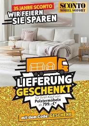 Sconto SB Prospekt: "WIR FEIERN, SIE SPAREN!", 1 Seite, 22.02.2025 - 14.03.2025