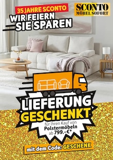 Fernseher im Sconto SB Prospekt "WIR FEIERN, SIE SPAREN!" mit 1 Seiten (Frankfurt (Main))