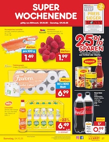 Coca Cola im Netto Marken-Discount Prospekt "Aktuelle Angebote" mit 58 Seiten (Freiburg (Breisgau))