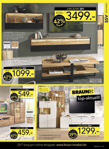 Fernseher im aktuellen BRAUN Möbel-Center Prospekt (Singen (Hohentwiel)) Fernseher im BRAUN Möbel-Center Prospekt "JUBILÄUMS SSV" mit 16 Seiten (Singen (Hohentwiel))