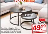 Aktuelles Couchtisch-Set Spiro Angebot bei Segmüller in Frankfurt (Main) ab 49,99 €