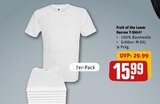 Herren T-Shirt im Angebot bei REWE in Ludwigshafen Herren T-Shirt Angebote von Fruit of the Loom bei REWE Ludwigshafen für 15,99 €