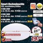 Smart-Deckenleuchte von GLOBO Lighting im aktuellen POCO Prospekt