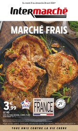 Catalogue Supermarchés Intermarché en cours à Forest-sur-Marque et alentours, "MARCHÉ FRAIS", 12 pages, 23/04/2024 - 28/04/2024