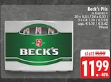 Aktuelles Pils Angebot bei EDEKA in Herne ab 11,99 €
