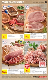 Promos Jambon cuit dans le catalogue "Intermarché" de Intermarché Super à la page 9 Promos Jambon cuit dans le catalogue "Intermarché" de Intermarché Super à la page 9