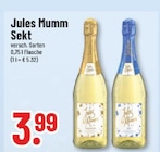 Sekt im Angebot bei Marktkauf in Unna Sekt Angebote von Jules Mumm bei Marktkauf Unna für 3,99 €