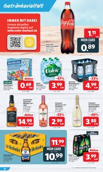 Jack Daniels im Markant Nordwest Prospekt "DER MARKT FÜR GUTES ESSEN UND TRINKEN" mit 12 Seiten (Rheda-Wiedenbrück)