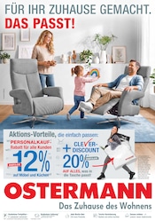 Ostermann Möbel & Einrichtung Prospekt der aktuellen Woche mit 11 Seiten, gültig von 10.10.2026 bis 30.10.2026, in Rheinberg und Umgebung Aktueller Ostermann Möbel & Einrichtung Prospekt in Rheinberg und Umgebung, "FÜR IHR ZUHAUSE GEMACHT. DAS PASST!" mit 11 Seiten, 10.10.2026 - 30.10.2026