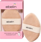 Puder und Make-up Puff 2in1 Make-up Experts von ebelin im aktuellen dm-drogerie markt Prospekt für 3,25 €