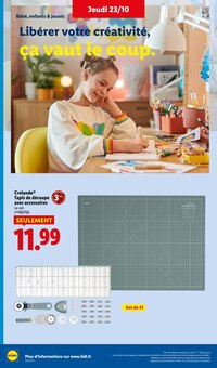 Promotion Disney Baby dans le prospectus Lidl, valable du 23/10/2025 au 29/10/2025 Promo Disney Baby dans le catalogue Lidl du moment à la page 34