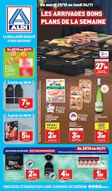 Fromage À Raclette Angebote im Prospekt "LES ARRIVAGES BONS PLANS DE LA SEMAINE" von Aldi auf Seite 1