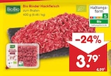 Bio Rinder Hackfleisch Angebote von BioBio bei Netto Marken-Discount Offenbach für 3,79 €