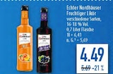 Fruchtiger Likör Angebote von Echter Nordhäuser bei diska Chemnitz für 4,49 €