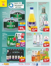 Saft im Netto Marken-Discount Prospekt in Wismar Aktueller Netto Marken-Discount Prospekt mit Saft, "Aktuelle Angebote", Seite 22