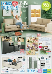 Couch im Trends Prospekt "TRENDS FOR FRIENDS" mit 6 Seiten (Bergisch Gladbach)