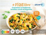 Picard Saint-Maur-des-Fossés - Promo Crevettes à l'indienne, lentilles corail et légumes Promo Crevettes à l'indienne, lentilles corail et légumes à 3,33 € dans le catalogue Picard à Saint-Maur-des-Fossés