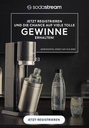 Drogerie Prospekt von sodastream Wuppertal sodastream Prospekt: "Jetzt registrieren und die Chance auf viele tolle Gewinne erhalten!", 2 Seiten, 01.11.2022 - 15.12.2022