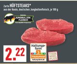 Marktkauf Horn-Bad Meinberg - Hüftsteaks Angebot im Prospekt Hüftsteaks bei Marktkauf im Horn-Bad Meinberg Prospekt für 2,22 €