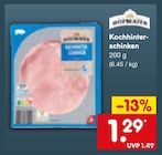 Kochhinterschinken von  im aktuellen Netto Marken-Discount Prospekt für 1,29 €