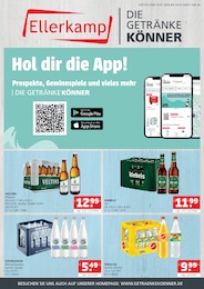 Aktueller Getränke Ellerkamp Getränkemärkte Prospekt für Greven: DIE GETRÄNKEKÖNNER mit 4} Seiten, 19.01.2026 - 24.01.2026