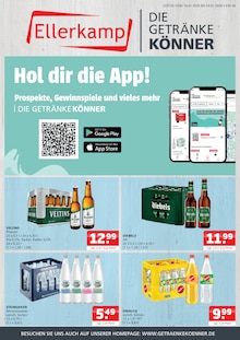 Aktueller Getränke Ellerkamp Prospekt (Borken, 4 Seiten zum blättern Getränke Ellerkamp Prospekt DIE GETRÄNKEKÖNNER mit 4 Seiten