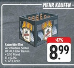 Bier im Angebot bei nah und gut in Torgau Bier Angebote von Hasseröder bei nah und gut Torgau für 8,99 €