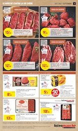 Prix et réduction Faux filet dans le prospectus Intermarché en cours Offre Faux filet dans le catalogue Intermarché du moment à la page 9