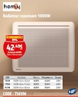 Radiateur rayonnant - hom'y en promo chez Screwfix Amiens à 42,49 €