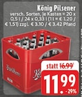 EDEKA Kevelaer - König Pilsener Angebot im Prospekt König Pilsener bei EDEKA im Kevelaer Prospekt für 11,99 €
