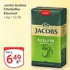 Auslese Filterkaffee Klassisch Angebote von Jacobs bei GLOBUS Halle für 6,49 €