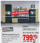 Wohnwand Luci Angebote bei Die Möbelfundgrube St. Ingbert für 799,99 €