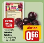 Gekochte Rote Bete im Angebot bei REWE in Langenhagen Gekochte Rote Bete Angebote von REWE Beste Wahl bei REWE Langenhagen für 0,66 €