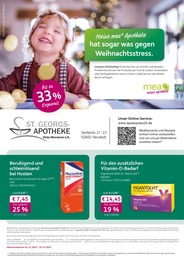 Apotheke Prospekt von mea - meine apotheke in Theisseil Aktueller mea - meine apotheke Apotheken Prospekt für Theisseil: Unsere Dezember-Angebote mit 4} Seiten, 01.12.2023 - 31.12.2023