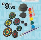 Kit de peinture sur galets - JouéClub à Clamart Kit de peinture sur galets en promo chez JouéClub Clamart à 9,99 €