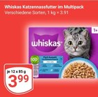 Katzennassfutter im Multipack im Angebot bei GLOBUS in Kaiserslautern Katzennassfutter im Multipack Angebote von Whiskas bei GLOBUS Kaiserslautern für 3,99 €
