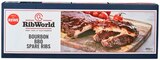 Bourbon BBQ Spare Ribs Angebote von RibWorld bei REWE Beckum für 7,77 €