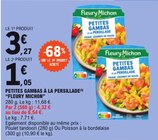 Petites Gambas à la Persillade - FLEURY MICHON dans le catalogue E.Leclerc