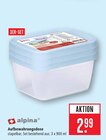 Aufbewahrungsdose im Angebot bei Marktkauf in Hanau Aufbewahrungsdose Angebote von alpina bei Marktkauf Hanau für 2,99 €