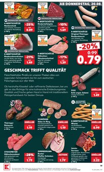 Braten im aktuellen Kaufland Prospekt (Cottbus) Braten im Kaufland Prospekt "Hier bin ich richtig" mit 63 Seiten (Cottbus)