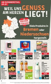 Fleisch im Kaufland Prospekt in Cuxhaven Aktueller Kaufland Prospekt mit Fleisch, "Hier bin ich richtig", Seite 14