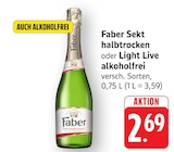 halbtrocken im Angebot bei EDEKA in Koblenz halbtrocken Angebote von Faber bei EDEKA Koblenz für 2,69 €