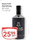 Malt Whisky im Angebot bei GLOBUS in Kaiserslautern Malt Whisky Angebote von Black Forêt bei GLOBUS Kaiserslautern für 25,99 €