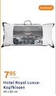 Luxus-Kopfkissen im Angebot bei Action in Hildesheim Luxus-Kopfkissen Angebote von Hotel Royal bei Action Hildesheim für 7,95 €