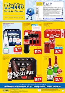 Aktueller Netto Marken-Discount Prospekt (Bad Düben) Netto Marken-Discount Prospekt "DER ORT, AN DEM DU IMMER AUSGEZEICHNETE PREISE FINDEST." mit Seiten (Bad Düben)