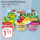 Robby Früchtequark Erdbeere im Angebot bei GLOBUS in Homburg Robby Früchtequark Erdbeere Angebote von Ehrmann bei GLOBUS Homburg für 1,11 €