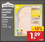 Hähnchenbrustfilet oder Putenbrust im Angebot bei Netto Marken-Discount in Kiel Hähnchenbrustfilet oder Putenbrust Angebote bei Netto Marken-Discount Kiel für 1,29 €
