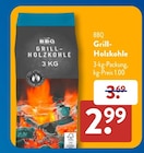 Grill-Holzkohle im Angebot bei ALDI SÜD in Fellbach Grill-Holzkohle Angebote von BBQ bei ALDI SÜD Fellbach für 2,99 €