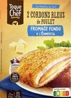 Cordons bleu de poulet - TOQUE DE CHEF en promo chez Lidl Cordons bleu de poulet - TOQUE DE CHEF dans le catalogue Lidl