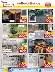 Terrassenüberdachung im Netto Marken-Discount Prospekt "Aktuelle Angebote" mit 66 Seiten (Bielefeld)